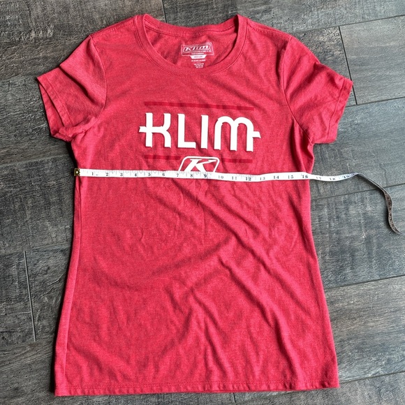 KLIM womens t-shirt Medium, heathered red - Picture 5 of 5